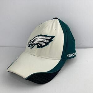 Philadelphia Eagles Reebok On Field Equipment Hat Cap L / XL